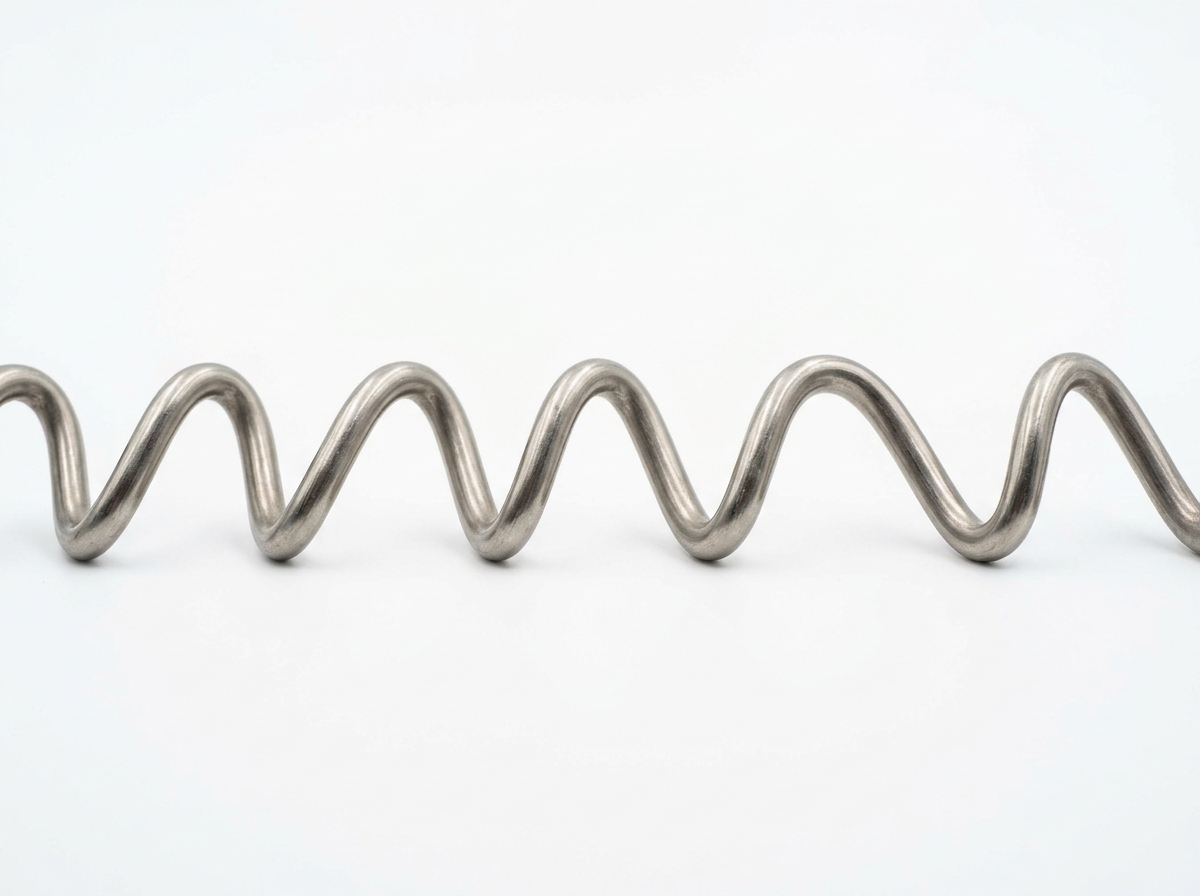 2.3mm Zigzag Tel — Paslanmaz