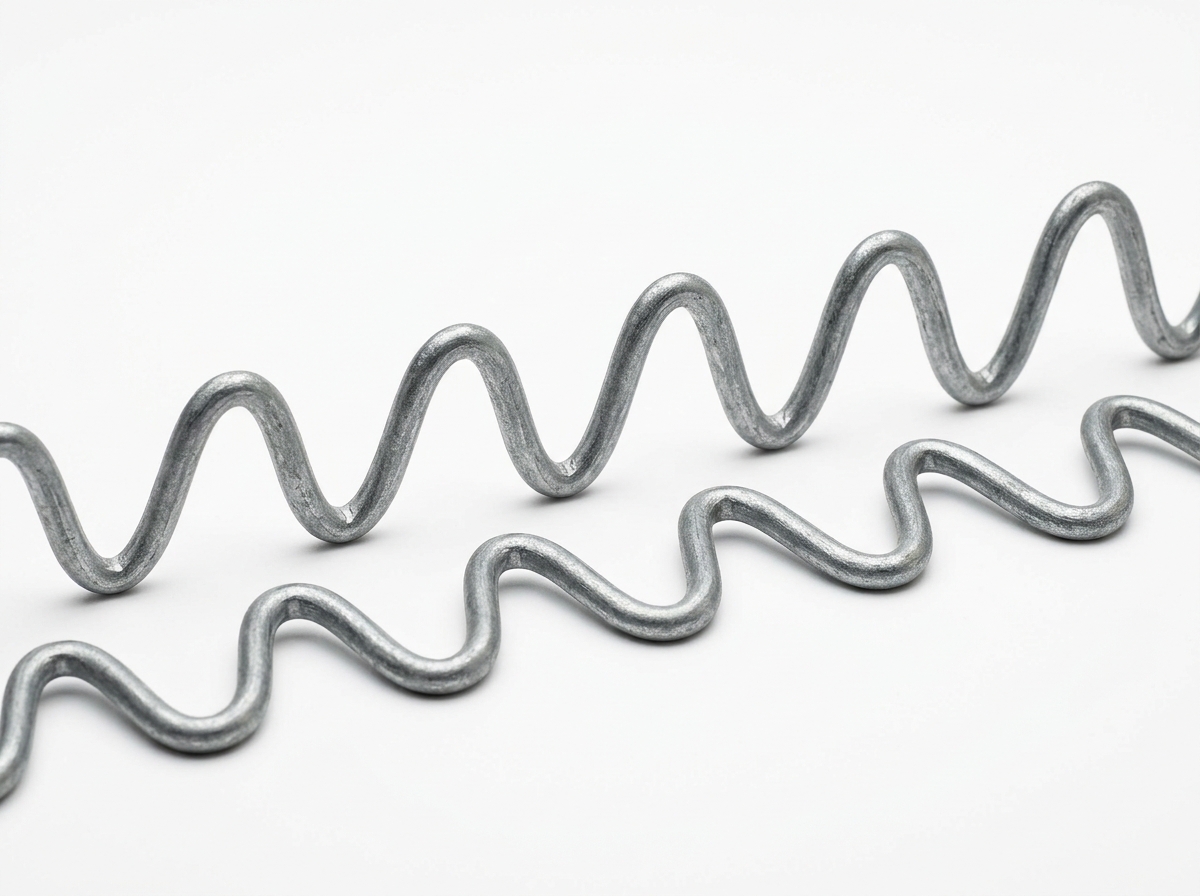 2.5mm Zigzag Tel — Galvaniz